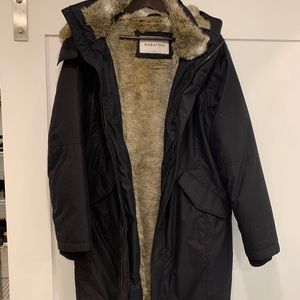 Aritzia Babaton Oskar Parka Size Large
